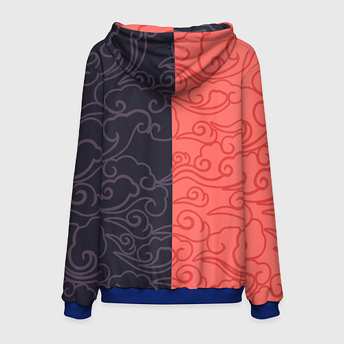 Мужская толстовка Strey Kids x Anime / 3D-Синий – фото 2