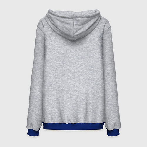 Мужская толстовка С пятнами пота / 3D-Синий – фото 2