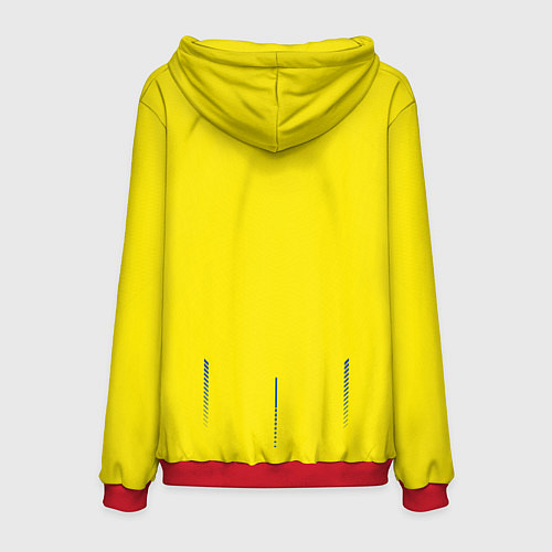 Мужская толстовка ФК Аль Наср форма 2324 домашняя / 3D-Красный – фото 2