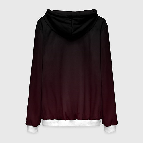 Мужская толстовка Скелет фея / 3D-Белый – фото 2