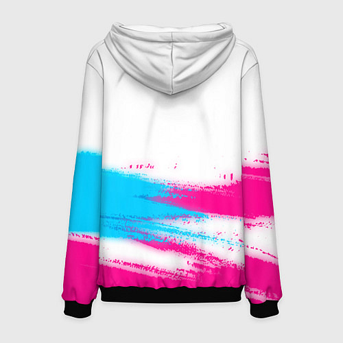 Мужская толстовка Evanescence neon gradient style: символ сверху / 3D-Черный – фото 2