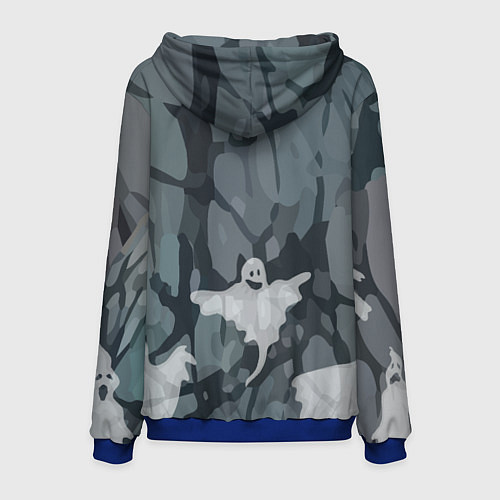 Мужская толстовка Замок в воображении / 3D-Синий – фото 2