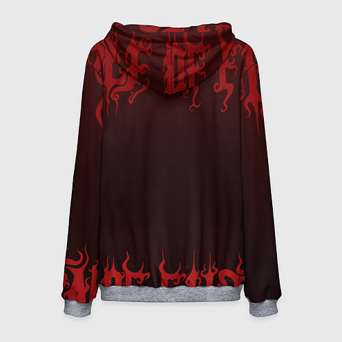 Мужская толстовка Cradle Of Filth: Dani Filth / 3D-Меланж – фото 2