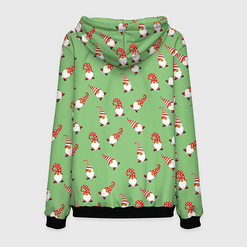 Мужская толстовка Гномы бородачи / 3D-Черный – фото 2