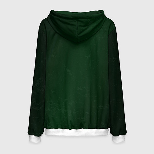 Мужская толстовка Знак dragon / 3D-Белый – фото 2