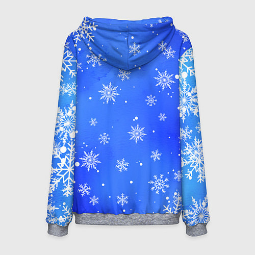 Мужская толстовка Пора отмечать Новый год - Дракон / 3D-Меланж – фото 2