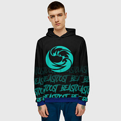 Толстовка-худи мужская Beastcoast, цвет: 3D-синий — фото 2