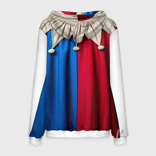 Мужская толстовка Костюм шута наряд / 3D-Белый – фото 2