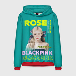 Мужская толстовка Rose - девушка певица из группы Blackpink