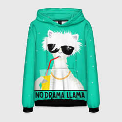 Мужская толстовка Лама no drama llama