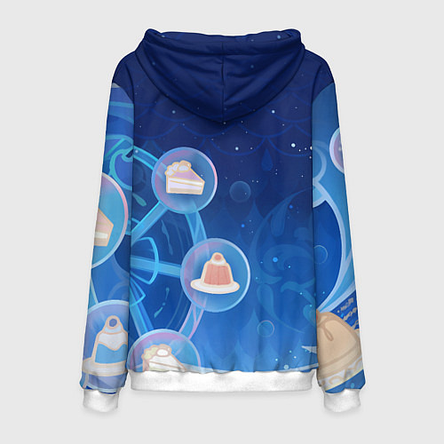 Мужская толстовка Furina Genshin Impact / 3D-Белый – фото 2