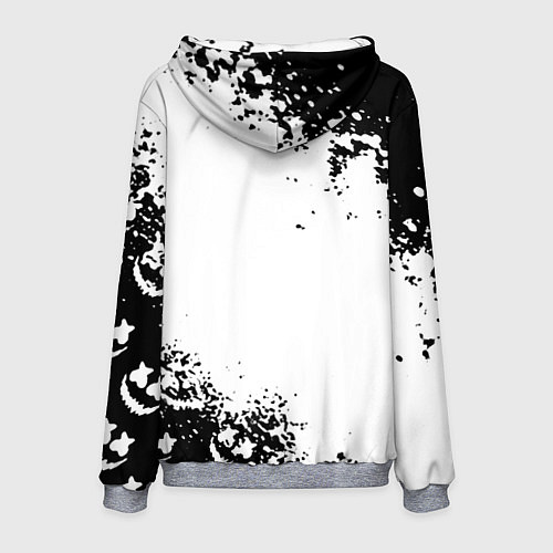 Мужская толстовка Marshmello dj краски / 3D-Меланж – фото 2