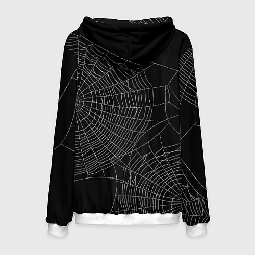 Мужская толстовка Spider паутина / 3D-Белый – фото 2