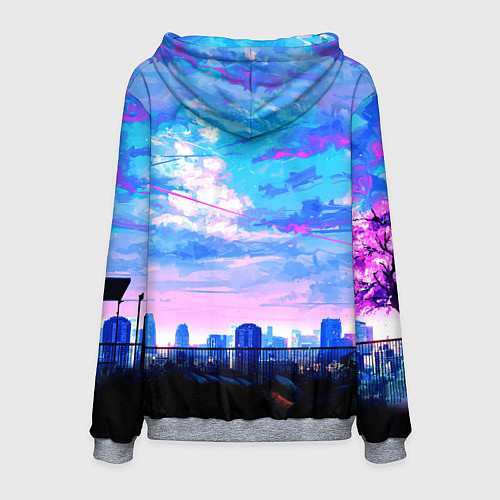 Мужская толстовка Кунг-фу Панда Friend / 3D-Меланж – фото 2