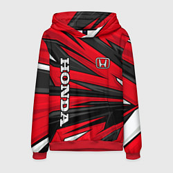 Толстовка-худи мужская Red sport - honda, цвет: 3D-красный