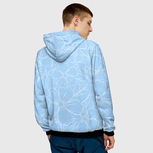 Мужская толстовка Джинши Монолог фармацевта / 3D-Черный – фото 4