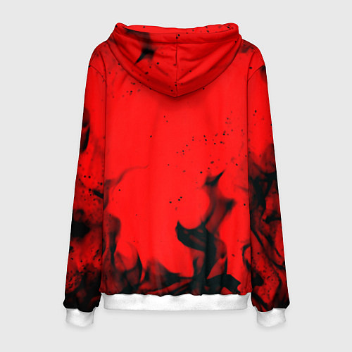 Мужская толстовка Imagine dragons bend fire smock / 3D-Белый – фото 2