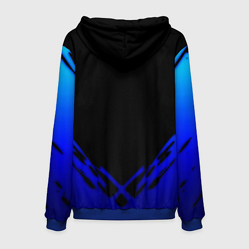 Мужская толстовка Subaru geomery / 3D-Синий – фото 2