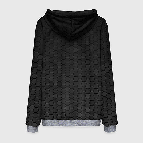 Мужская толстовка Rocket League - metal logo / 3D-Меланж – фото 2