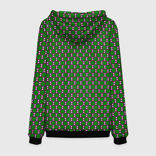 Мужская толстовка Драконий шестигранник / 3D-Черный – фото 2