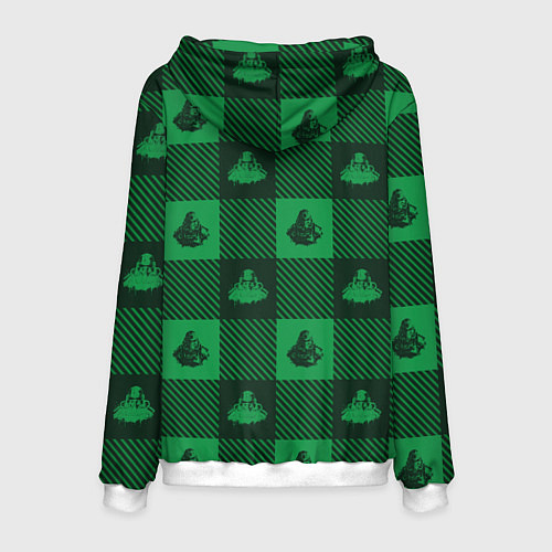 Мужская толстовка Паттерн Братство стали / 3D-Белый – фото 2