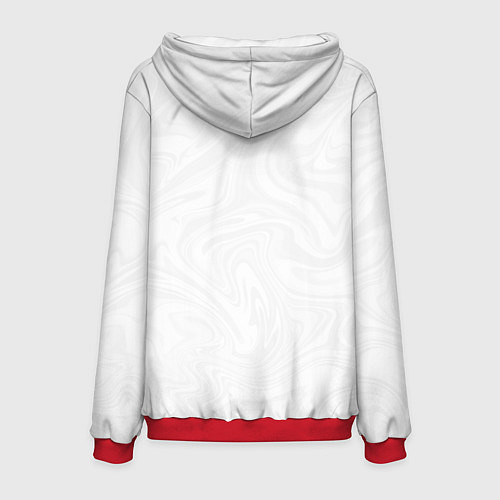 Мужская толстовка Мьюнинг эмодзи / 3D-Красный – фото 2