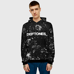 Толстовка-худи мужская Deftones black ice, цвет: 3D-черный — фото 2