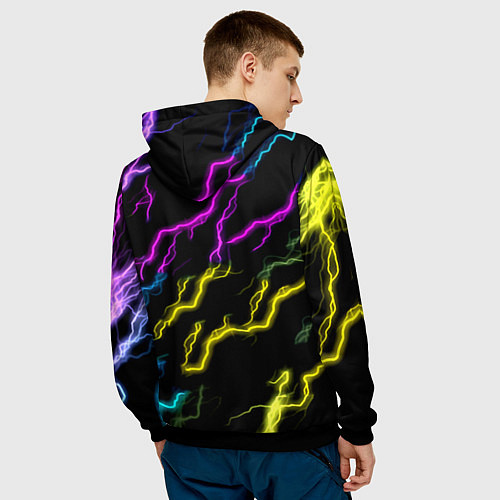 Мужская толстовка Tekken 8 steel storm / 3D-Черный – фото 4