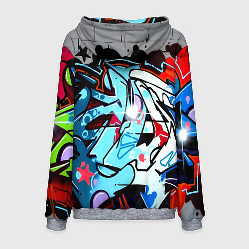 Мужская толстовка Tekken 8 уличная битва / 3D-Меланж – фото 2