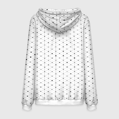 Мужская толстовка Sporting sport на светлом фоне посередине / 3D-Белый – фото 2