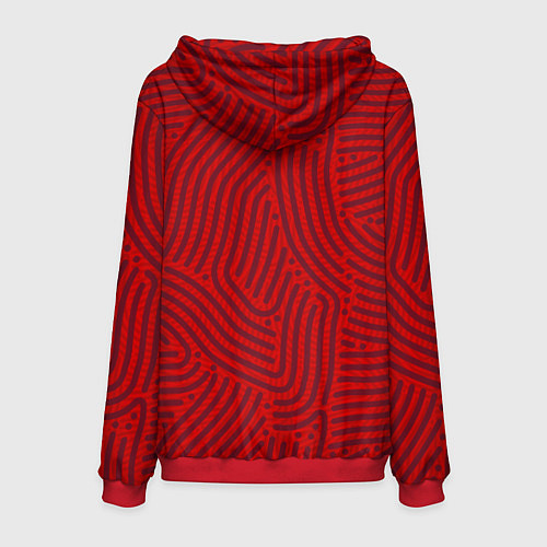 Мужская толстовка Galatasaray отпечатки / 3D-Красный – фото 2