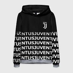 Мужская толстовка Juventus pattern fc club steel