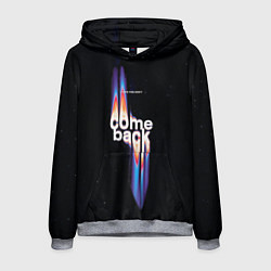 Толстовка-худи мужская I hope you dont come back, цвет: 3D-меланж