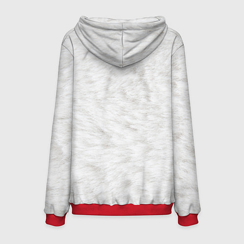 Мужская толстовка Овечья шкура / 3D-Красный – фото 2