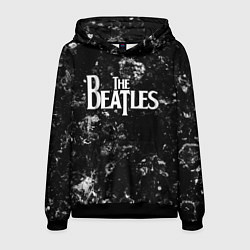 Толстовка-худи мужская The Beatles black ice, цвет: 3D-черный
