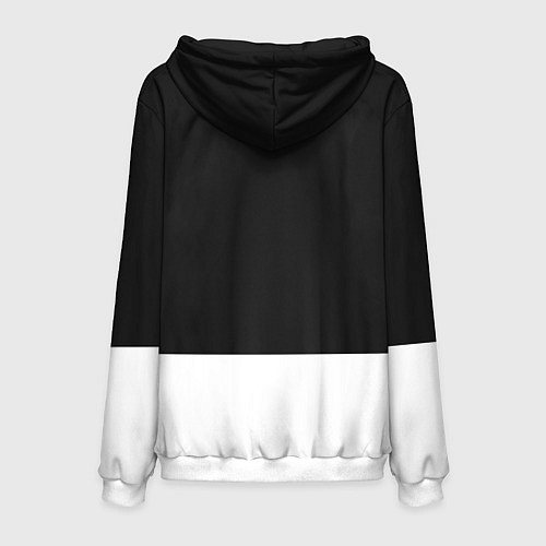 Мужская толстовка Анархия - Punks not dead / 3D-Белый – фото 2