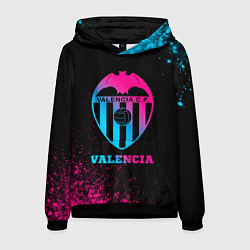 Толстовка-худи мужская Valencia - neon gradient, цвет: 3D-черный