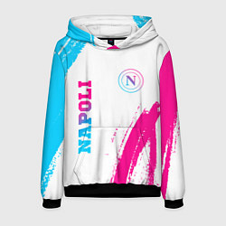 Мужская толстовка Napoli neon gradient style вертикально