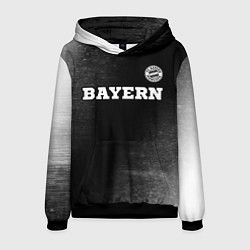 Мужская толстовка Bayern sport на темном фоне посередине