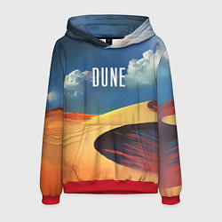 Толстовка-худи мужская Sands - Dune, цвет: 3D-красный