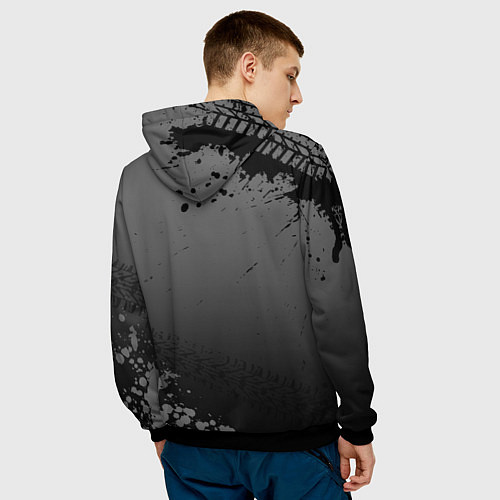 Мужская толстовка Tank / 3D-Черный – фото 4