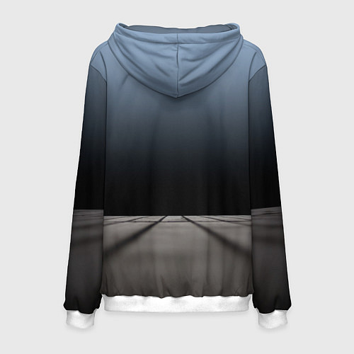 Мужская толстовка Американский масл-кар Pontiac GTO / 3D-Белый – фото 2