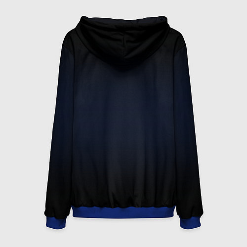 Мужская толстовка Задача трёх тел - учёные / 3D-Синий – фото 2