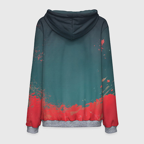 Мужская толстовка Чумной технодоктор / 3D-Меланж – фото 2