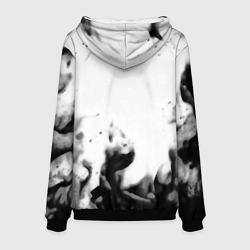 Мужская толстовка Stalker fire steel / 3D-Черный – фото 2