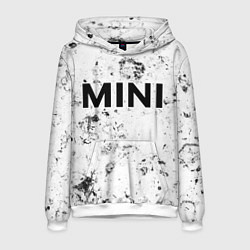 Толстовка-худи мужская Mini dirty ice, цвет: 3D-белый