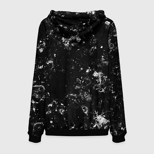 Мужская толстовка Leeds United black ice / 3D-Черный – фото 2