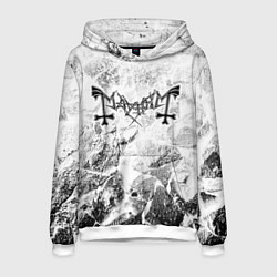 Толстовка-худи мужская Mayhem white graphite, цвет: 3D-белый