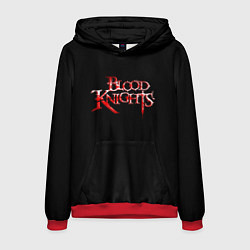 Толстовка-худи мужская Blood Knights logo rpg, цвет: 3D-красный