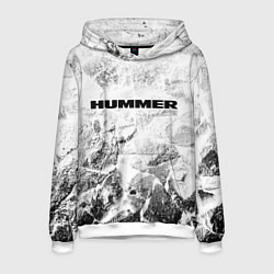 Толстовка-худи мужская Hummer white graphite, цвет: 3D-белый